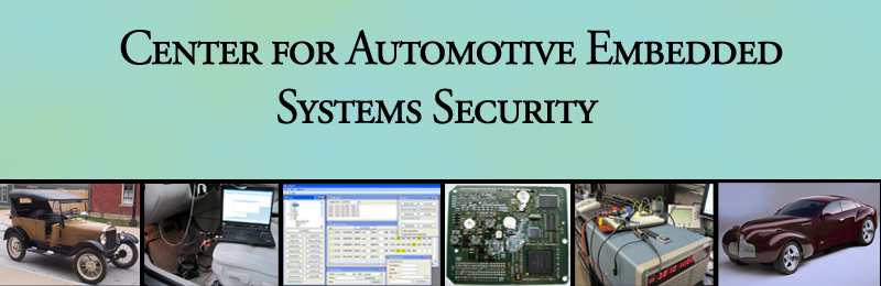 Automotive Security And Privacy Center -- University of Washington and University of California, San Diego